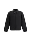 Prada Black Recycled Polyamide Full-length Jacket In Black