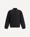Prada Black Recycled Polyamide Full-length Jacket In Black
