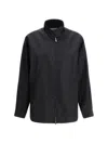 Prada Urban Sport Chic Nylon Jacket In Nero