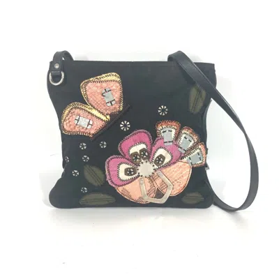 Pre-owned Prada Nylon Leather Pochette Shoulder Bag () In Multi