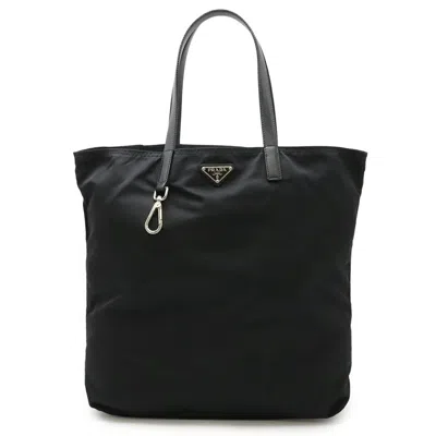 Pre-owned Prada Nylon Leather Shoulder Bag Tote Bag () In Multi