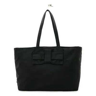 Pre-owned Prada Nylon Leather Shoulder Bag Tote Bag () In Multi