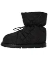 Prada Nylon Padded Drawcord 20mm Snow Boot (authentic Pre-loved) In Black