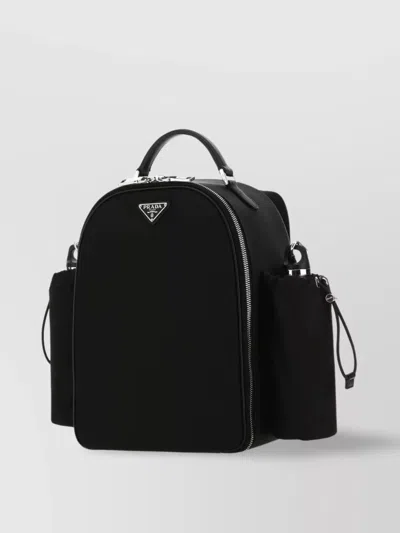 Prada Unisex Black Re-nylon Picnic Backpack