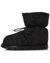 Prada Nylon Padded Drawcord 20mm Snow Boot (authentic Pre-loved) In Black