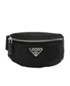Prada Small Logo-plaque Pouch