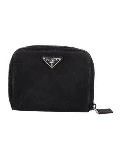 Pre-owned Prada Nylon Pouch In Black