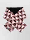 PRADA NYLON PRINT PADDED SCARF