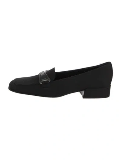 Pre-owned Prada Nylon Pumps In Black
