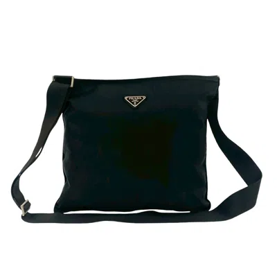 Pre-owned Prada Nylon Shoulder Bag Tote Bag () In Black
