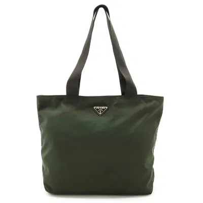 Pre-owned Prada Nylon Shoulder Bag Tote Bag () In Brown