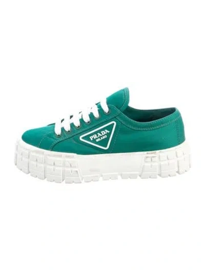 Pre-owned Prada Nylon Sneakers In Multi