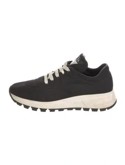 Pre-owned Prada Nylon Sneakers In Multi