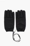 Prada Nylon Snow Gloves With Soft Inner