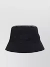 Prada Nylon Stitched Brim Bucket Hat