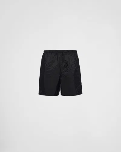 PRADA PRADA NYLON SWIM SHORTS