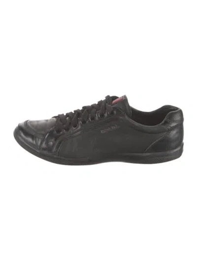 Pre-owned Prada Offshore Sneakers In Black