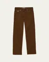 Prada Caramel-coloured Corduroy Trousers Women In Caramel