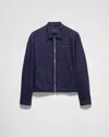 Prada Denim Jacket In Königsblau