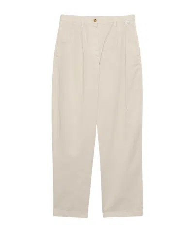 Prada Old Gabardine Pants In Brown