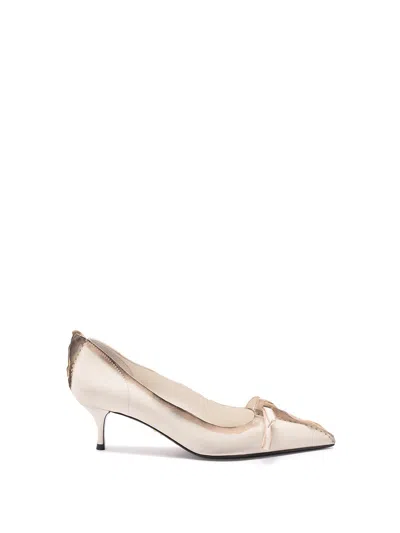 PRADA OLD LEATHER PUMPS