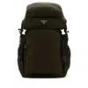 Prada Olive Green Canvas Backpack
