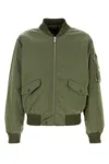 Prada Triangle-logo Bomber Jacket