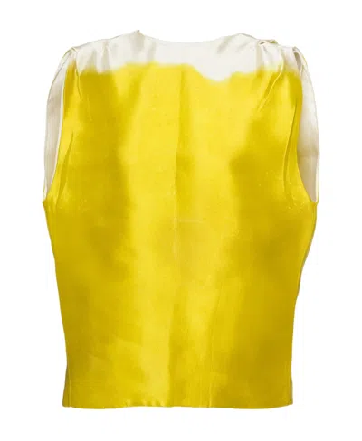 PRADA PRADA CREWNECK SLEEVELESS TOP
