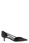 Prada Open Pumps In Black