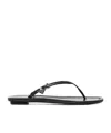 Prada Open-toed Trailer In Black