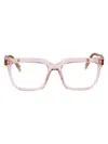 Prada Optical In 19q1o1 Transparent Peach