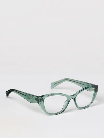 Prada Optical Frames Woman  In Green
