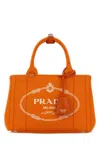 Prada Borsa A Mano In Orange