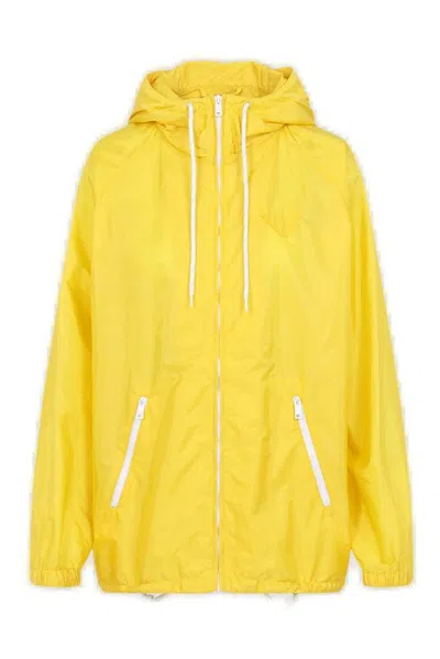 Prada Orange Re-nylon Windbreaker
