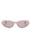 Prada Oval-frame Sunglasses