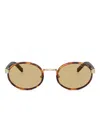 Prada Woman Sunglass Pr B56s In Brown