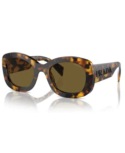PRADA OVAL WOMEN'S SUNGLASSES, PR A13S