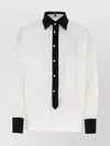 Prada White Poplin Oversize Shirt In White