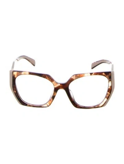 Pre-owned Prada Oversize Eyeglasses In Multi