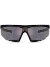 Prada Oversize-frame Sunglasses In Black