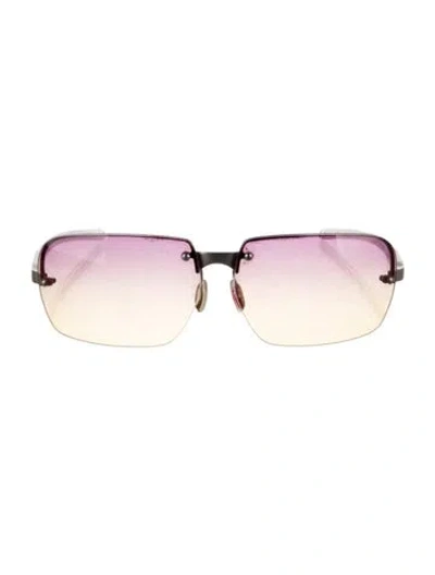 Pre-owned Prada Oversize Gradient Sunglasses