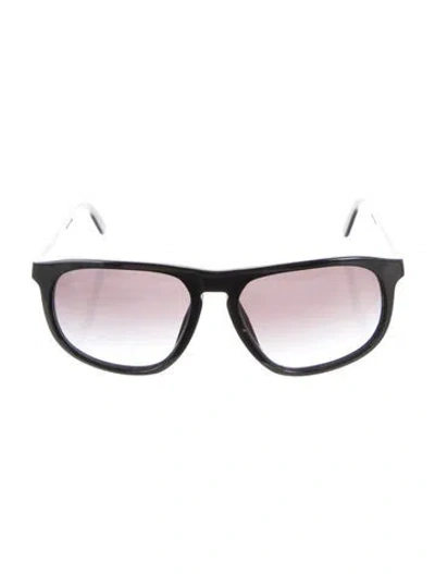 Pre-owned Prada Oversize Gradient Sunglasses In Blue