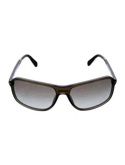 Pre-owned Prada Oversize Gradient Sunglasses In Multi