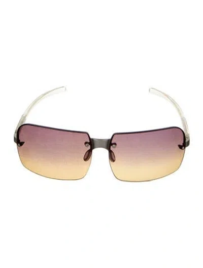 Pre-owned Prada Oversize Gradient Sunglasses In Multi