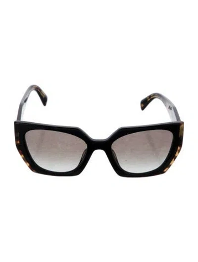 Pre-owned Prada Oversize Gradient Sunglasses In Multi