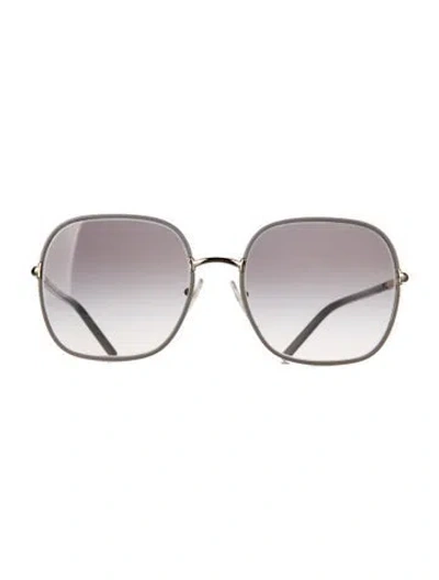 Pre-owned Prada Oversize Gradient Sunglasses In Multi