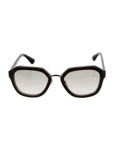 Pre-owned Prada Oversize Gradient Sunglasses In Neutral