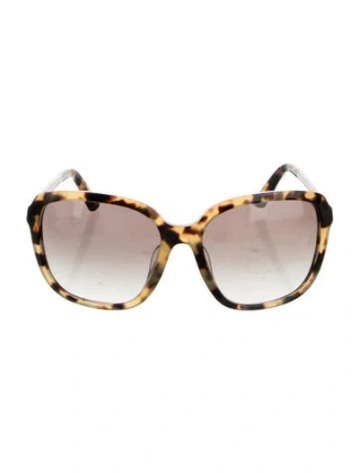 Pre-owned Prada Oversize Gradient Sunglasses In Neutrals
