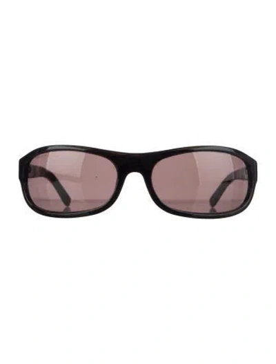 Pre-owned Prada Oversize Tinted Sunglasses In Brown