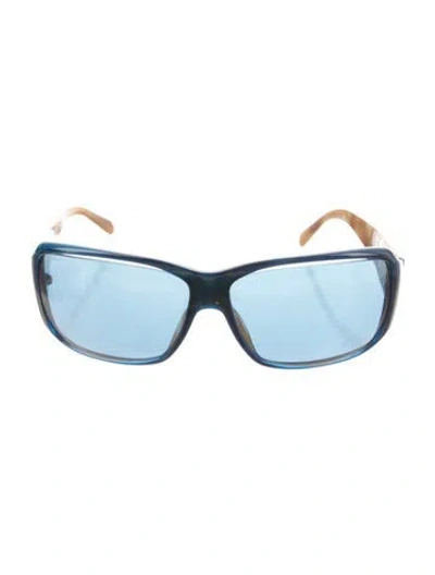 Pre-owned Prada Oversize Tinted Sunglasses In Multi